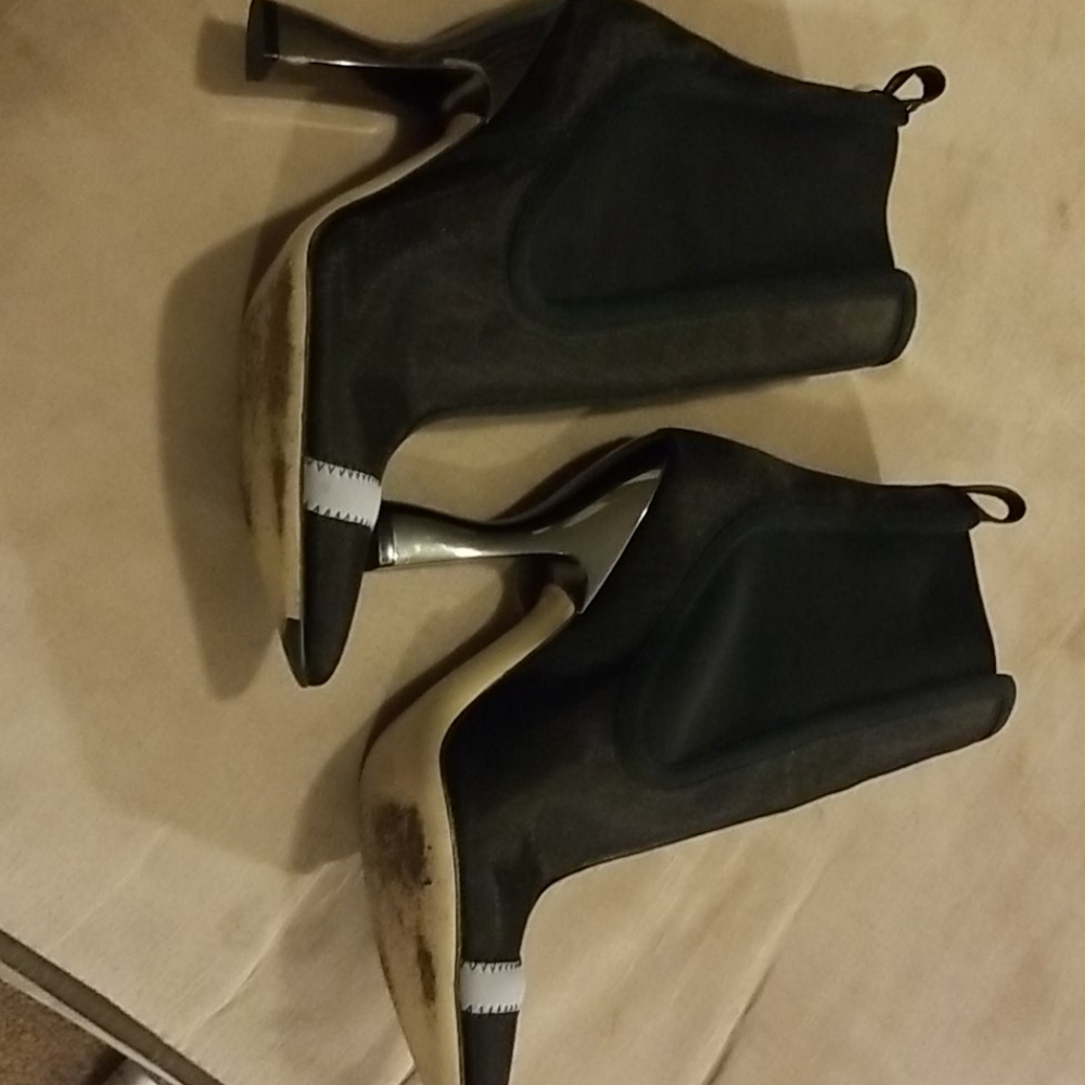 COPY - Fendi Black Mesh Booties